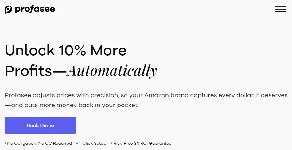 Profasee Amazon FBA tool