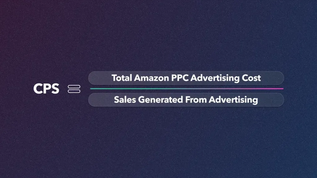 How to calculate cost per sale on Amazon.