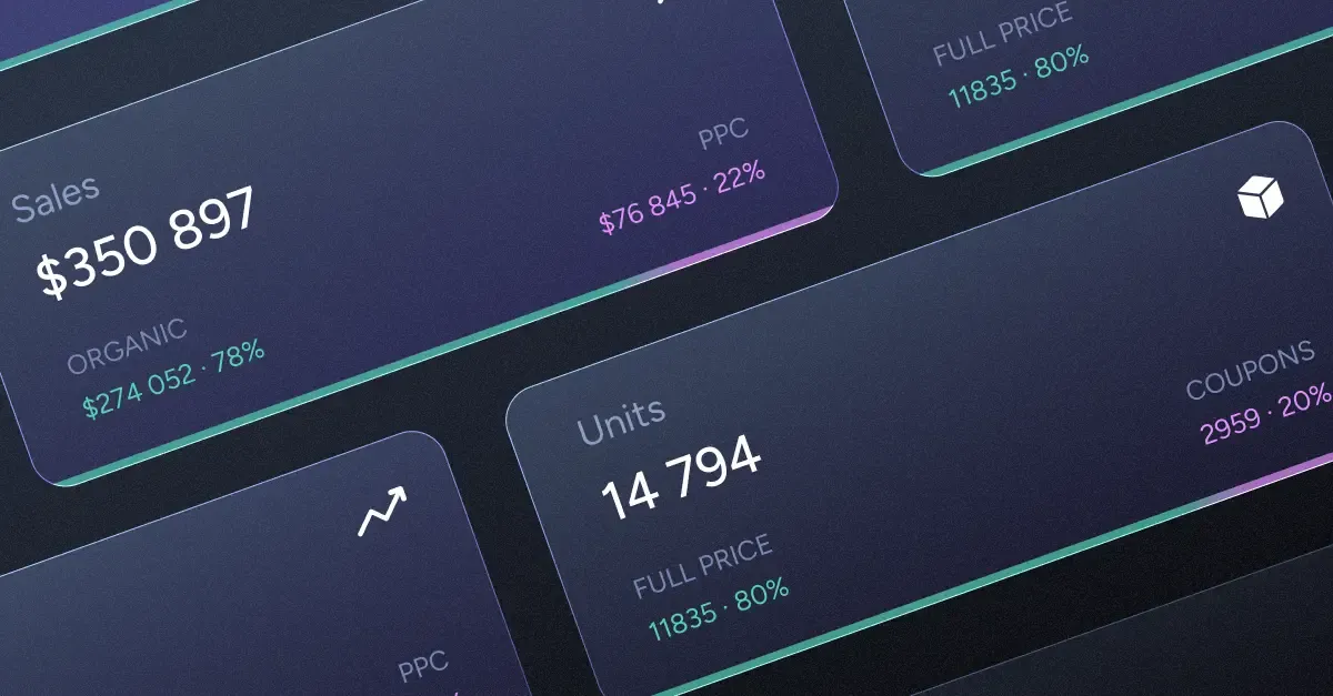 Amazon kpis tracking organic vs ppc