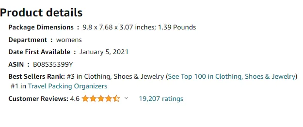 Source: Amazon.com