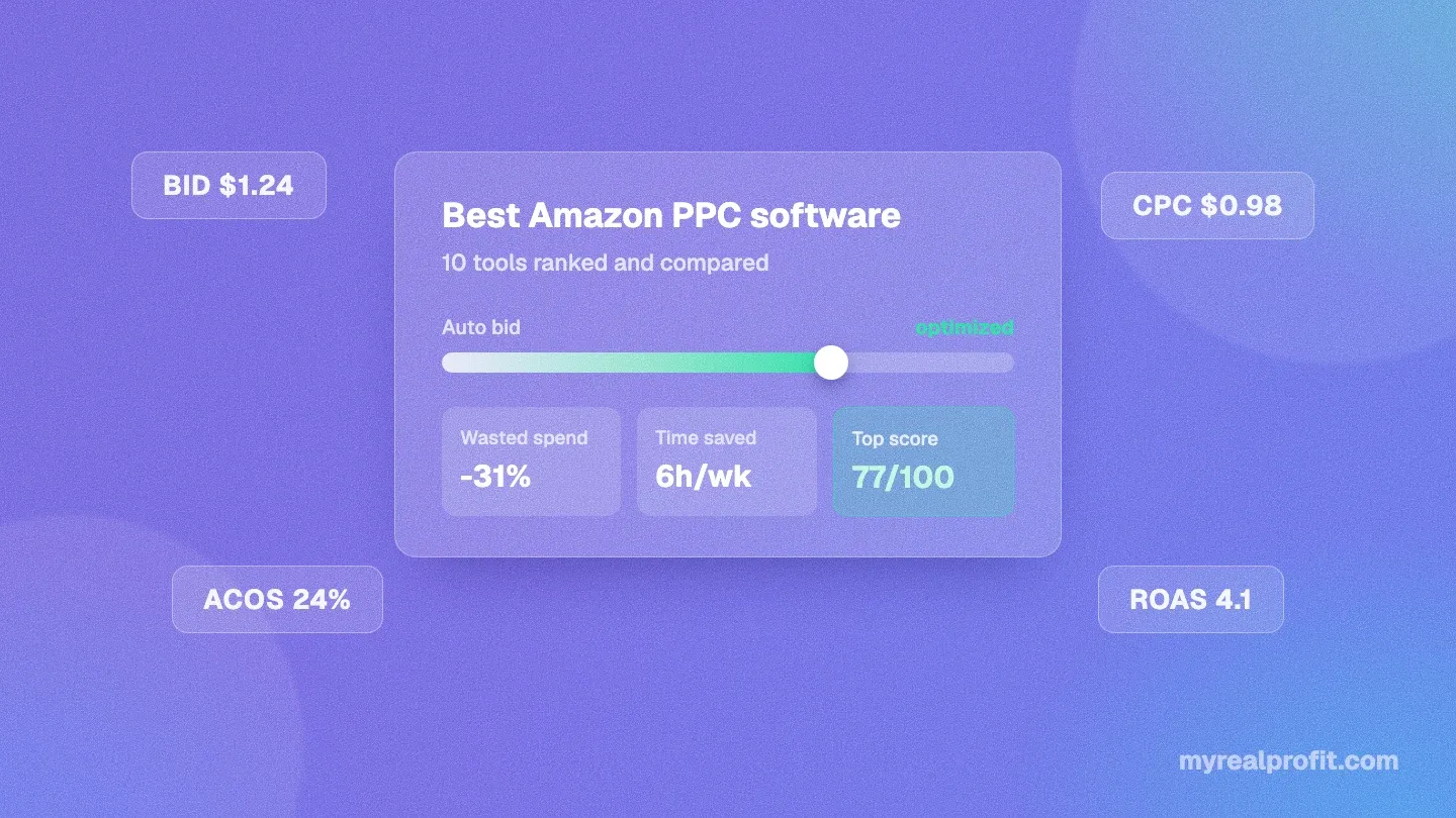 Ranking of the best Amazon PPC software tools