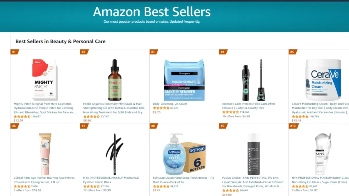 Beauty & Personal Care popular items Beauty & Personal Care popular items