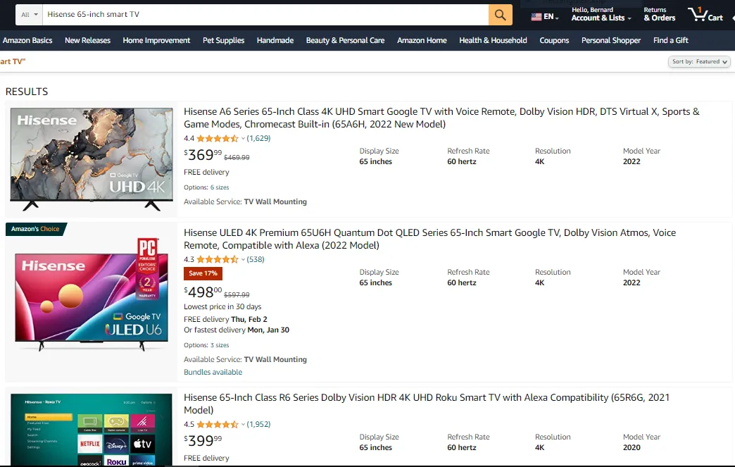 Amazon SEO strategy brand name search
