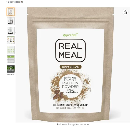 Product listing images