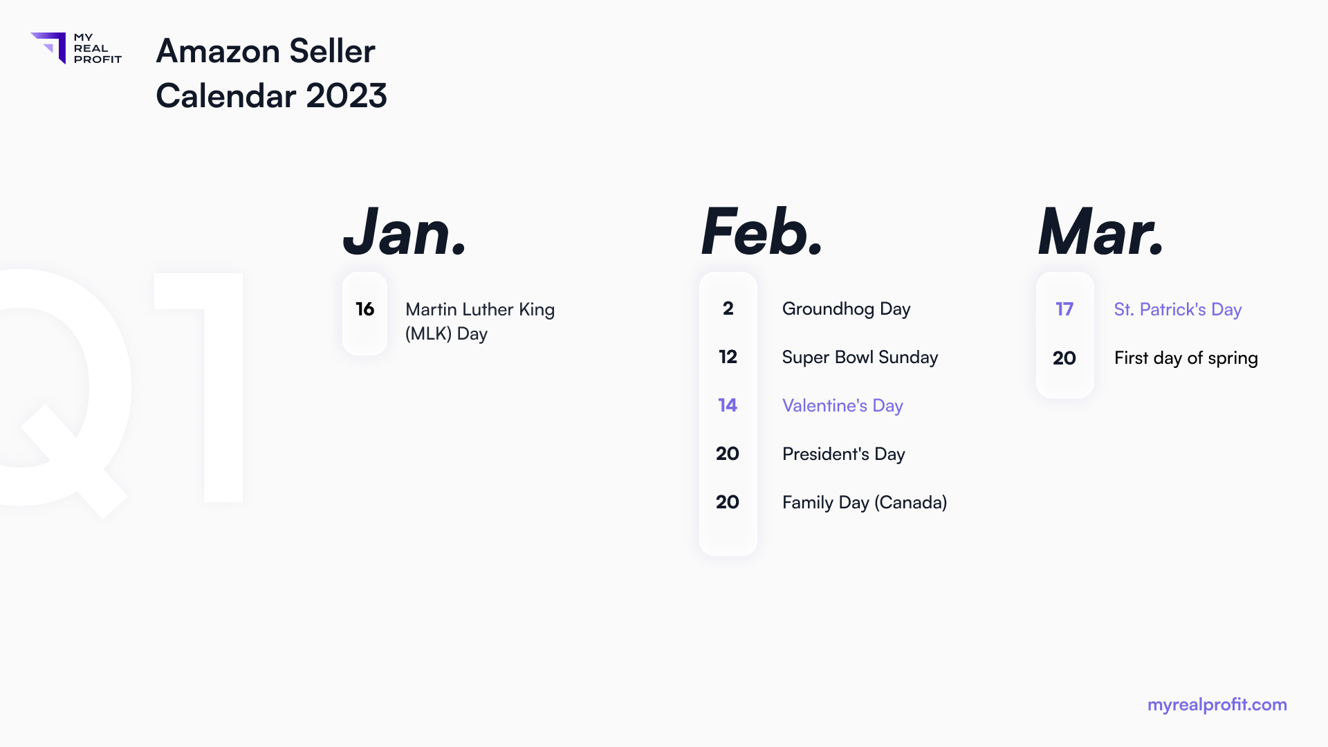 Amazon Seller Calendar 2023